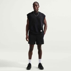 Nike M Nk Df Nac Knit Short 5In - black/pale ivory/black