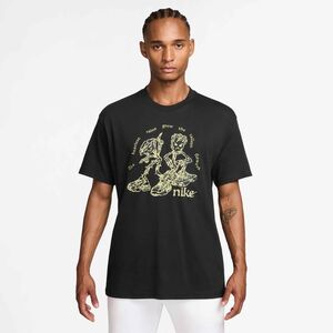 Nike U Nsw Tee Lse Tall Flowers - black