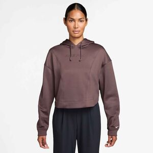 Nike W Np Tf Hoodie Flc Gg - tattoo/white