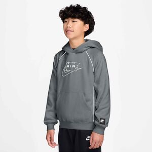 Nike K Nk Air Po Hoodie - smoke grey/white/white