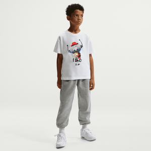 Nike K Nsw Tee M90 Max Grail - white