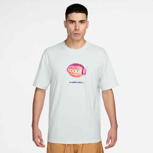 Nike U Nsw Tee Lse Dn Flock - off white
