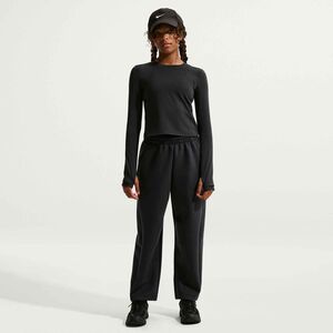 Nike G Nk Mavn Df Ribbed Ls Top - black/black/black