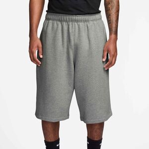 Nike M Nk Club Ft Os Flc Short - dk grey heather/lt smoke grey/white