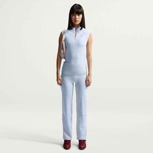 Nike W Slvlss Fitted Qz Top Gls - hydrogen blue