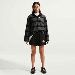 Nike W Nk Flc Bf Shrt Gls - black