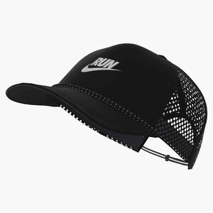 Nike U Nk Df Pro Cap Us Fb Rn Swsh - black/anthracite/reflective silv