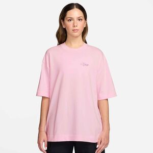 Nike W Nsw Ss Tee Os Jdi Script - pink foam