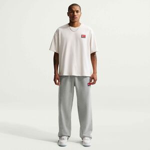 Nike M Nl Solo Swsh Bb Oh Pant Gfx - dk grey heather/white