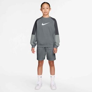 Nike K Nsw Shorts Tracksuit Crew - smoke grey/anthracite/white