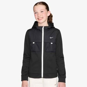 Nike K Nsw City Utility Fz Hdy Mm - black/black/white