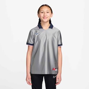 Nike K Nk Df Energy Top Ss - wolf grey/midnight navy/court blue
