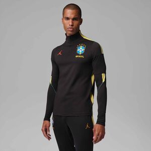 Nike Cbf M Jm Df Strk Dril Top K - black/yellow pulse/infrared 23
