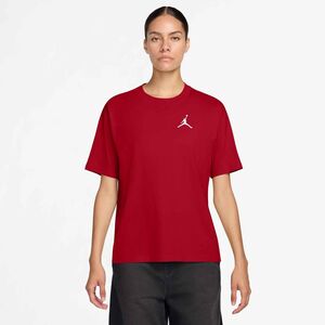 Nike W J Jumpman Ss Gf Tee Lbr 2 - gym red/white
