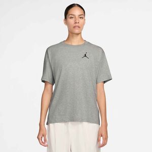 Nike W J Jumpman Ss Gf Tee Lbr 2 - grey heather/black