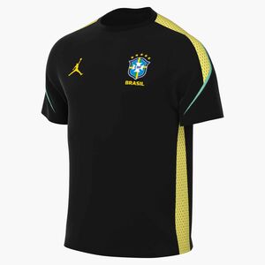 Nike Cbf M Jm Df Strk Ss Top K - black/yellow pulse/infrared 23