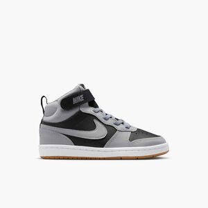 Nike Court Borough Mid 2 (Psv) - black/lt smoke grey-white