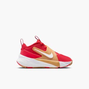 Nike Team Hustle D 12 (Ps) - university red/white-metallic gold