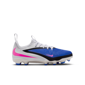 Nike Jr Phantom 6 Low Acad Fg/Mg - racer blue/pink blast-white