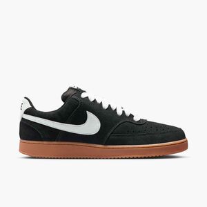 Nike Nike Court Vision Lo Fl - black/white-gum med brown