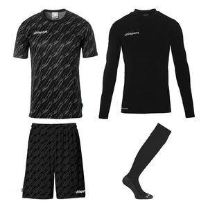 Uhlsport Progressive Torwart Set - schwarz