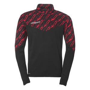 Uhlsport Progressive 28 1/4 Zip Top - schwarz/rot