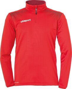 Uhlsport GOAL 1/4 ZIP TOP - rot/bordeaux