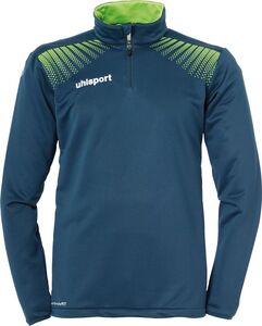 Uhlsport GOAL 1/4 ZIP TOP - petrol/flash grn