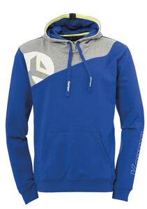 Kempa CORE 2.0 HOODY - royal/dark grau melange
