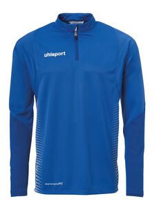 Uhlsport SCORE 1/4 ZIP TOP - azurblau/wei