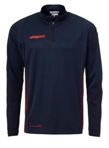 Uhlsport SCORE 1/4 ZIP TOP - marine/fluo rot