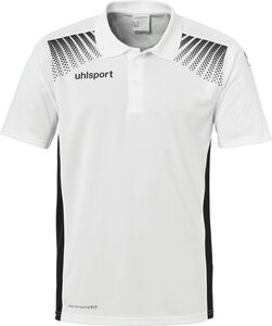 Uhlsport GOAL POLO SHIRT - wei�/schwarz