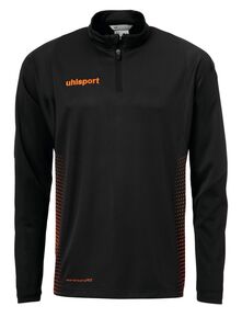 Uhlsport SCORE 1/4 ZIP TOP - schwarz/fluo orange