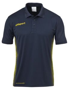 Uhlsport SCORE POLO SHIRT - marine/fluo gelb