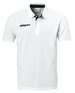 Uhlsport ESSENTIAL PRIME POLO SHIRT - wei/schwarz