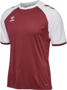 Hummel hmlMATCH LEAGUE JERSEY S/S - MAROON/WHITE