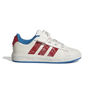 adidas Grand Court Spider-Man El K - clowhi/purrub/brblue