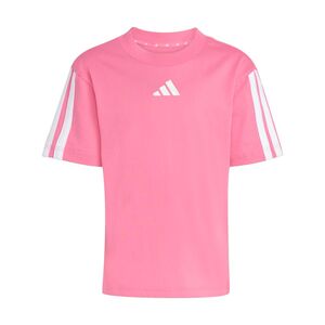 adidas Lk 3S Tee 160 - pnkfus/white