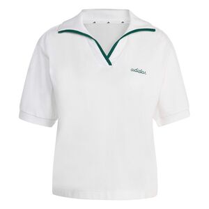 adidas W Cp Polo - white/cgreen