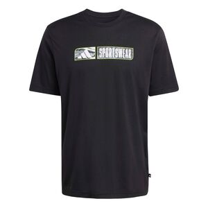 adidas M Camo Lin Cl T - black