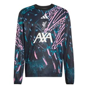 adidas Lfc Pre Wrmtop - black/eqtgrn/sepigl