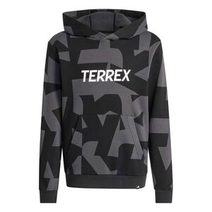 adidas K Mt Aop Log Hd - carbon/black