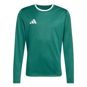 adidas Entrada 26 Jsy Ls Y Kinder - drkgrn/white