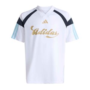 adidas J Hot Tee - white/iceblu/hazbei/n
