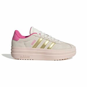 adidas Vl Court Bold J - owhite/goldmt/pnkfus