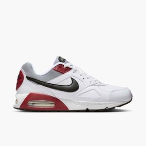 Nike MenS Nike Air Max Ivo Leather Shoe - white/black-team red-wolf grey