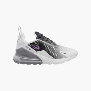 Nike Nike Air Max 270 Big Kids Shoes - photon dust/bright violet-black