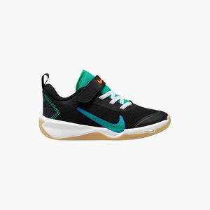 Nike Nike Omni Multi-Court Little Kids - black/clear emerald-blue crystal