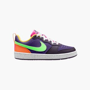 Nike Nike Court Borough Low Recraft Big - court purple/green strike-court pur