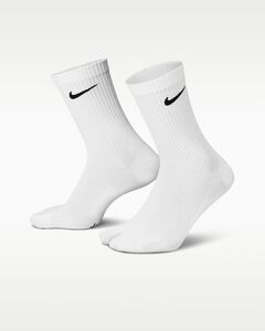 Nike Nike Everyday Plus Lightweight Crew - white/black